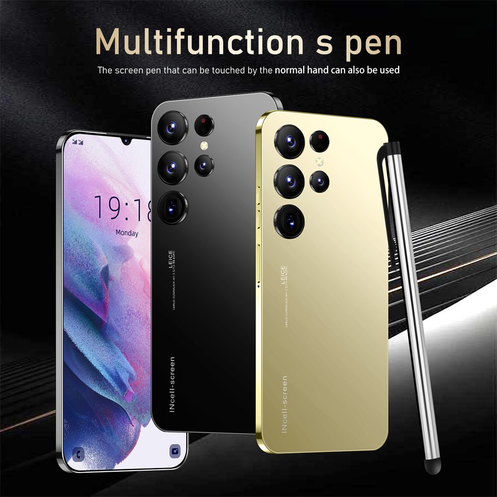 2024 Hot Selling 5G Smart Phone Facial Recognition Fingerprints Unlocking Mobile Phone
